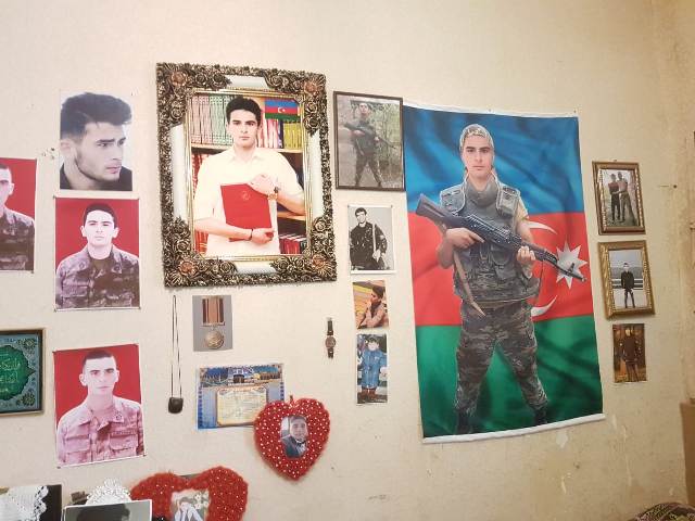 Nəsimi rayonunda şəhid&nbsp;ailələri ziyarət olunur - FOTOLAR
